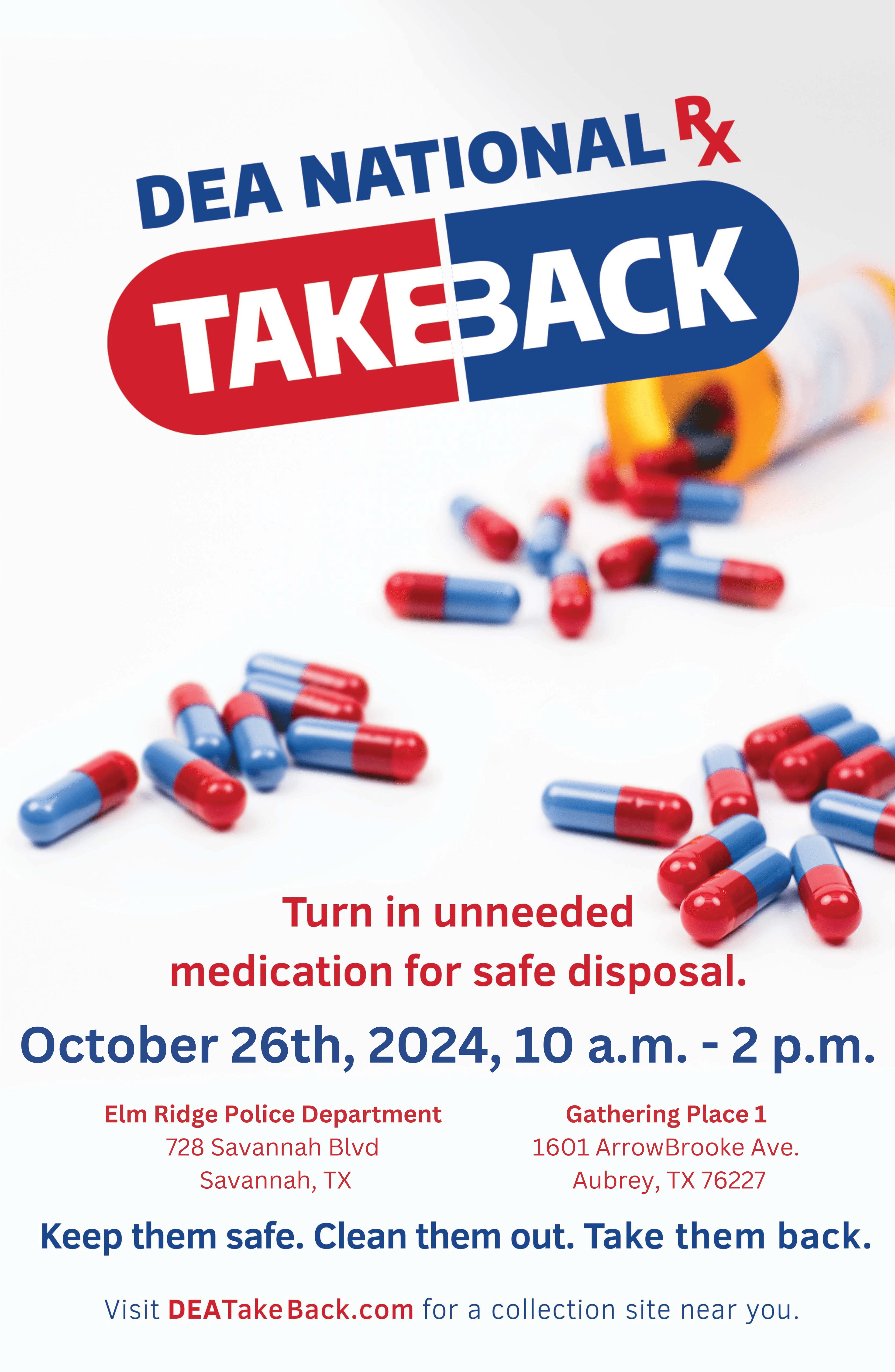 DEA TakeBack Event